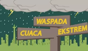 BMKG Minta Warga Jambi Waspada Terhadap Potensi Cuaca Ekstrem 