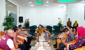 Fadhil Arief Terima Audiensi bersama Kepala BNNP Jambi