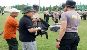 Sinergi ASN, Sekda Batang Hari Pimpin Gotong Royong di Alun-Alun