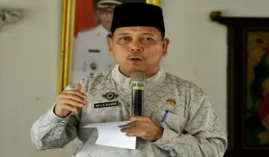 Ratusan Siswa IT Aulia Muara Bulian Gelar Pawai Tarhib, Sekda Batang Hari Turut Hadir