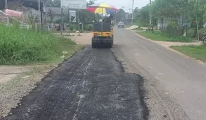Pemkab Batang Hari Tangani Jalan Berlubang, 15 Km Jalur Kini Lebih Nyaman untuk Warga