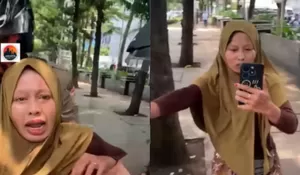Dituding Pura-pura Jadi Korban Pungli Satpol PP Jakarta, Ibu-ibu PKL Ini Meronta-ronta dengan Sebilah Pisau di Tangan