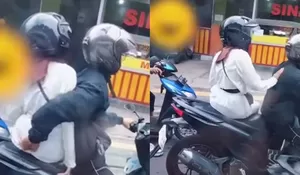 Viral Pasangan Diduga 'Nesu-nesuan' di Lampu Merah Sleman, Drama Ringan yang Justru Bikin Netizen Gemas