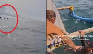 Kronologi Viral 3 Nelayan yang Sempat Terkatung-katung di Perairan Banten, Lalu Selamat Berkat Bantuan