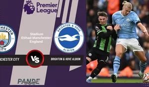 Kemenangan Manchester City Sempurna Atasi Tantangan Brighton Hove & Albion 2-1