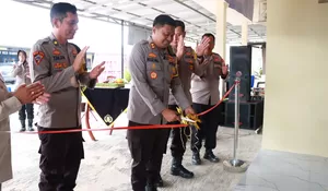 Peresmian Gedung Media Center Polres Lampung Timur Dilaksanakan Dengan Penuh Hikmat