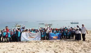 Penanaman Terumbu Karang Di Pantai Pandawa Sukses Dilaksanakan LMI Bali Dan MI Quba Denpasar