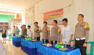 Kapolres Lampung Utara Gelar Jumat Curhat, Wujud Sinergi Dan Dengar Aspirasi Masyarakat Terutama Masalah Keamanan