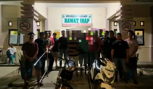 Melawan Saat Ditangkap, 2 Pelaku Curanmor Di Lampung Timur Terpaksa Ditindak Tegas Terukur Oleh Polisi