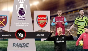 Arsenal Menggila, Pesta Gol 6-0 Di Kandang West Ham United