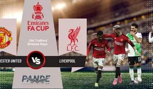 Bak Final! Manchester United Melaju Ke Babak Semifinal FA Cup Setelah Redam Liverpool Dengan Dramatis