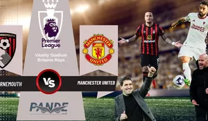 Main Tandang, Manchester United Gagal Tekuk Bournemouth Di Laga Penuh Drama