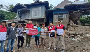 Perhimpunan INTI Hadir Untuk Korban Banjir Di Sumatera Barat, Berikan Banyak Sumbangan