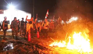 Polres Tulang Bawang Adakan Lomba Satkamling Untuk Tingkatkan Kamtibmas