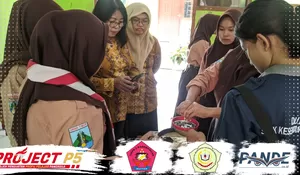 Dibantu SMK BIM Blitar, Tengok Kreativitas Siswa SMPN 2 Kademangan Dalam Mengolah Tanaman Obat Jadi Produk Sehari-Hari