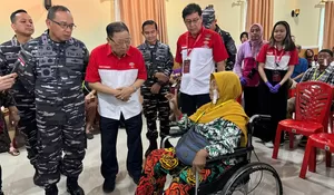 INTI Kepri Gelar Operasi Katarak Gratis Dalam Rangka Peringatan HUT TNI dan TNI AL ke-79 Bersama Lantamal IV, Lanal Tanjung Balai Karimun, BIC, LMI
