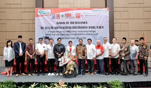 Perhimpunan INTI dan Bigland Otel Sentul Ajak 800 Kaum Dhuafa dan Penyandang Disabilitas Sahur Bersama Shinta Nuriyah Wahid