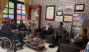 Pemenuhan Hak Penyandang Disabilitas Dalam Pemilu 2024 Harus Terpenuhi, Kunjungan Kantor Staf Kepresidenan di Bawaslu Grobogan