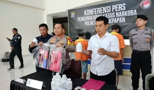 POLRESTA TANGKAP 75 TERSANGKA NARKOBA, TERMASUK 2 ANAK BAWAH UMUR