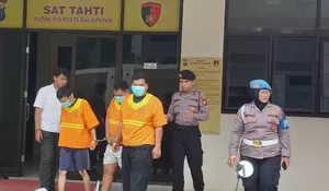 TIGA PENIMBUNAN BERAS BULOG DITANGKAP POLISI
