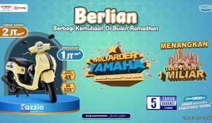 PROMO RAMADAN , DP RP 2 JUTA, YAMAHA FAZZIO SIAP DIBAWA PULANG