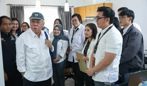 BASUKI DAN RAJA KUNJUNGI KANTOR OTORITA, TINGKATKAN KOORDINASI DAN MEMPERCEPAT PEMBANGUNAN IKN