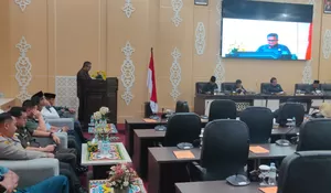 TUJUH FRAKSI DPRD SETUJUI LKPJ APBD 2023