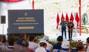 ISTANA WAKIL PRESIDEN RI RESMI DIBANGUN DI NUSANTARA