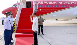 JOKOWI KEMBALI BERKANTOR DI IBU KOTA NUSANTARA