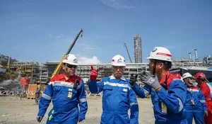 TINJAU PROYEK RDMP, PUPR DORONG PENGUATAN RANTAI PASOK KONSTRUKSI DALAM NEGERI