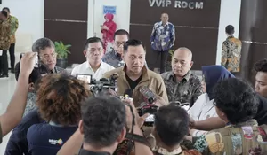 MENTERI AHY KE IKN UNTUK PERESMIAN DAN PENYERAHAN SERTIPIKAT ISTANA NEGARA DAN ISTANA GARUDA