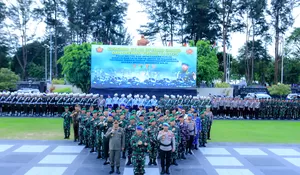 KODAM VI/MLW GELAR OPERASI GAKTIB DAN YUSTISI 2025