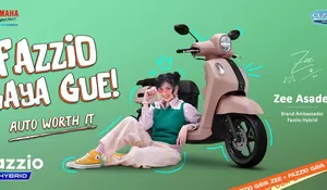 TERBUKTI JADI SKUTIKNYA ANAK MUDA, ZEE PILIH FAZZIO HYBRID