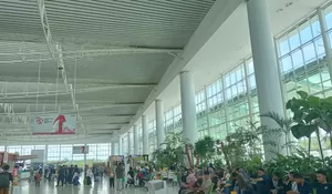 JELANG LEBARAN, BANDARA SAMS SEPINGGAN CATAT PENINGKATAN PENUMPANG