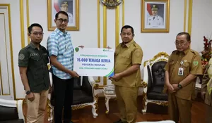 DISNAKERTRANS PPU PASTIKAN 20 RIBU JIWA PEKERJA RENTAN DITANGGUNG BPJS KESEHATAN