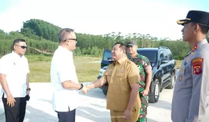 SAMBUT WAKIL KEPALA BIN, BUPATI PPU TEGASKAN KOMITMEN SINERGI PEMBANGUNAN IKN DAN DAERAH