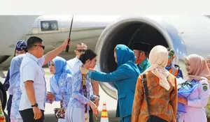 BALUTAN ADAT ETAM SAMBUT SELVI GIBRAN DI SAMARINDA, MOMENTUM PERKUAT PEMBERDAYAAN PEREMPUAN