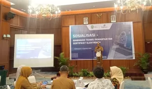 KALTIM NGEBUT KE ERA DIGITAL DENGAN OPTIMALISASI SERTIFIKAT ELEKTRONIK