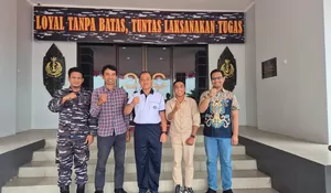 PWI SILATURAHMI KE LANAL BALIKPAPAN, PERERAT KOMUNIKASI DAN KEBERSAMAAN