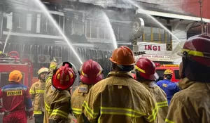 KEBAKARAN THM ROUND WALKER RENGGUT NYAWA BARTENDER MUDA