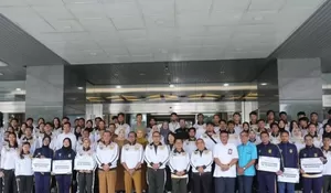 KALTIM KIRIM 71 ATLET MAHASISWA KE POMNAS XIX, WAGUB SENO TEKANKAN SPORTIVITAS DAN KEKOMPAKAN