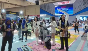 HADIR DI IMOS 2025, YAMAHA SUGUHKAN PROMO SPESIAL HINGGA MOTOR PREMIUM TERBARU