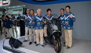 YAMAHA LUNCURKAN XMAX CONNECTED TERCANGGIH DI IMOS 2025