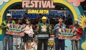 RIBUAN ANAK MUDA PADATI GOR SRITEX RAYAKAN PUNCAK ACARA FAZZIO YOUTH FESTIVAL SURAKARTA