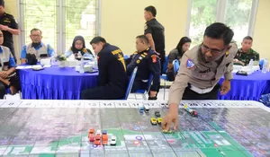 BANDARA SAMS SEPINGGAN ADAKAN LATIHAN PENANGGULANGAN KEADAAN DARURAT