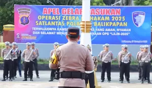 PELANGGARAN MENINGKAT, POLRESTA TERAPKAN PENINDAKAN KETAT DI OPERASI ZEBRA 2025