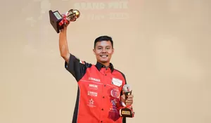 ROBET B SIMANULLANG RAIH JUARA 3 WORLD TECHNICIAN GRAND PRIX