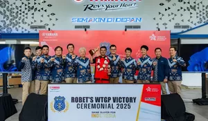 YAMAHA GELAR SEREMONI SPESIAL KEMENANGAN TEKNISI DI WORLD TECHNICIAN GRAND PRIX 2025