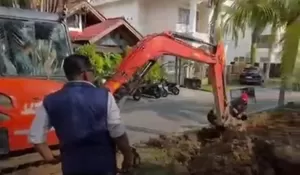 PTMB PERBAIKI INFRASTRUKTUR JARINGAN