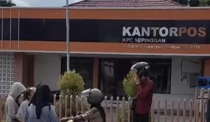 SORE MENCEKAM DI SEPINGGAN, PEGAWAI KANTOR POS DISERANG SAAT TUTUP TRANSAKSI